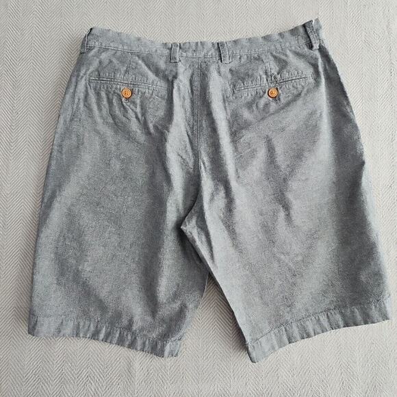 J Crew Shorts Men's Size 35W Gray 10" Inseam 100% Cotton Style 37202 Y2K Preppy - Picture 5 of 12